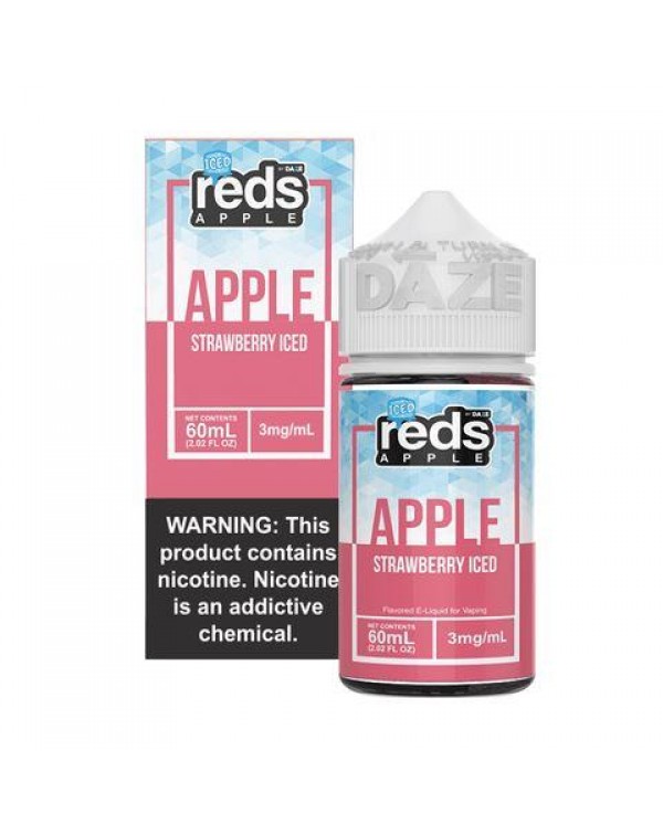 Reds Strawberry Iced by VAPE 7 DAZE E-Liquid 60ml
