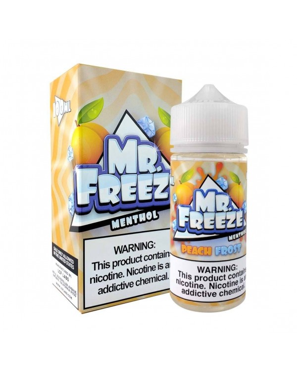 Peach Frost by Mr. Freeze Menthol 100ml