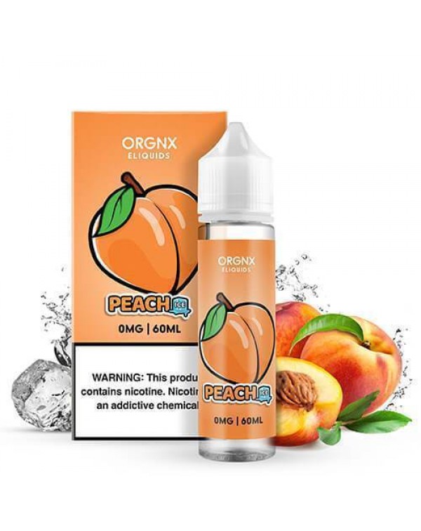 Peach Ice by ORGNX E-Liquids 60ml