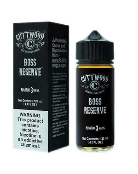 Boss Reserve by Cuttwood EJuice 120ml