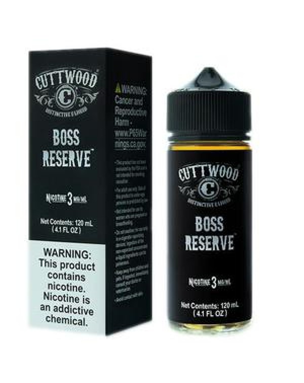 Boss Reserve by Cuttwood EJuice 120ml