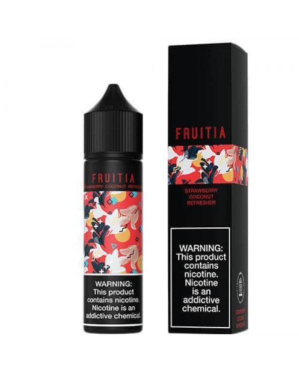 Strawberry Coconut Refresher by Fruitia E-Liquid 6...