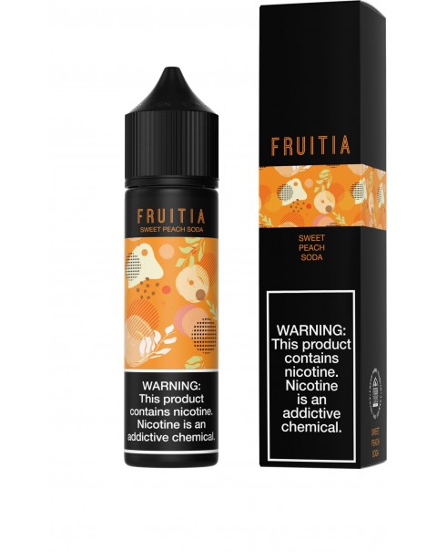 Sweet Peach Soda by Fruitia E-Liquid 60ml