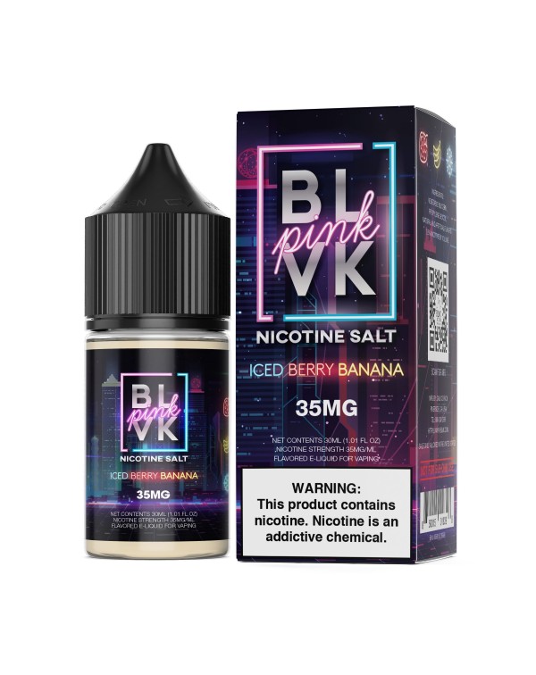 Iced Berry Banana by BLVK Pink Salt Series 30ml