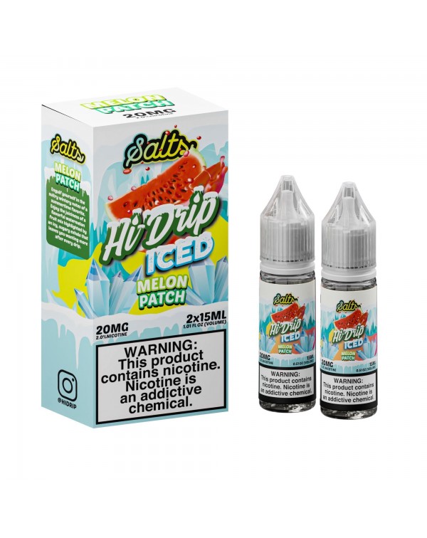 Iced Melon Patch by Hi Drip Salts 30ml