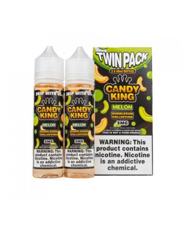 Melon by Candy King Bubblegum 120ml