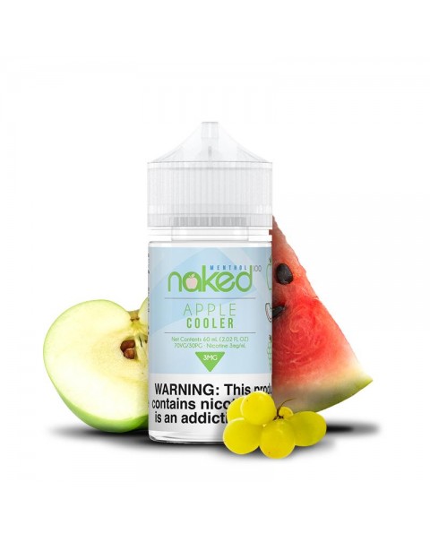 Apple Cooler by Naked 100 Menthol 60ml