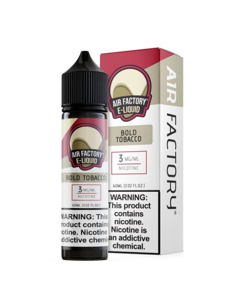 Bold Tobacco by Air Factory E-Liquid 60ml