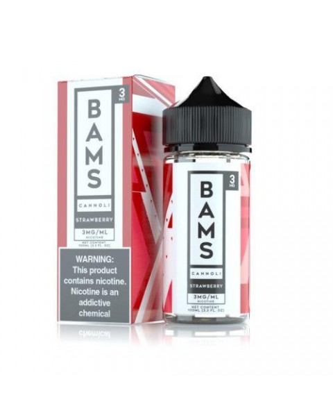 Strawberry Cannoli by Bam's Cannoli 100ml