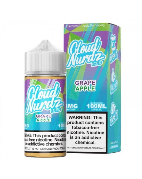 Grape Apple Iced by Cloud Nurdz TFN 100ml