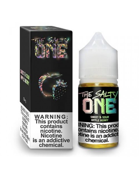 Sweet & Sour Apple Berry by THE SALTY ONE E-Liquid 30ml