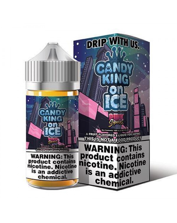 Pink Squares by Candy King On ICE 100ml