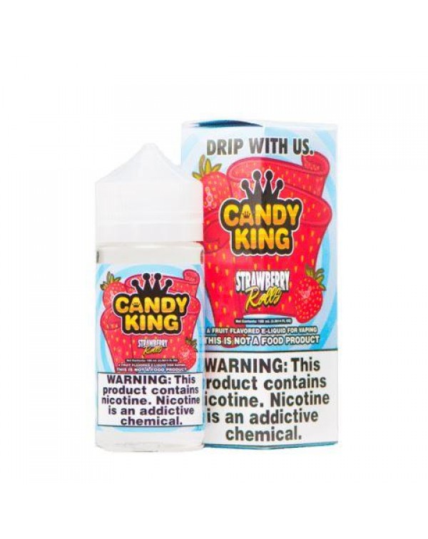 Strawberry Rolls by Candy King 100ml