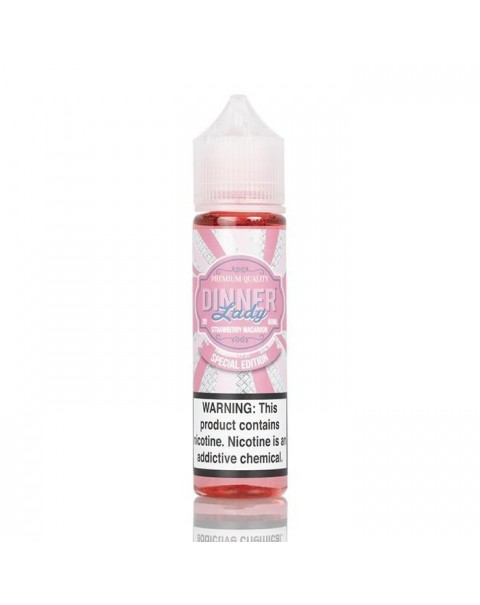 Strawberry Macaroon by Dinner Lady E-Liquid 60ml