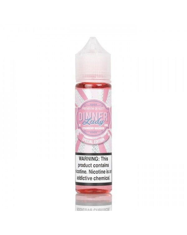 Strawberry Macaroon by Dinner Lady E-Liquid 60ml