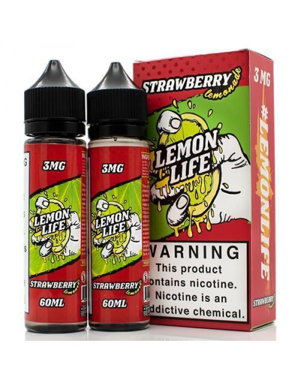 Strawberry Lemonade by Lemon Life E-Liquid 120ml