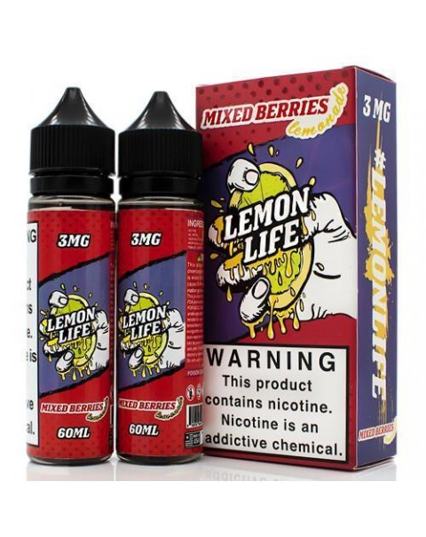 Mixed Berries Lemonade by Lemon Life E-Liquid 120ml