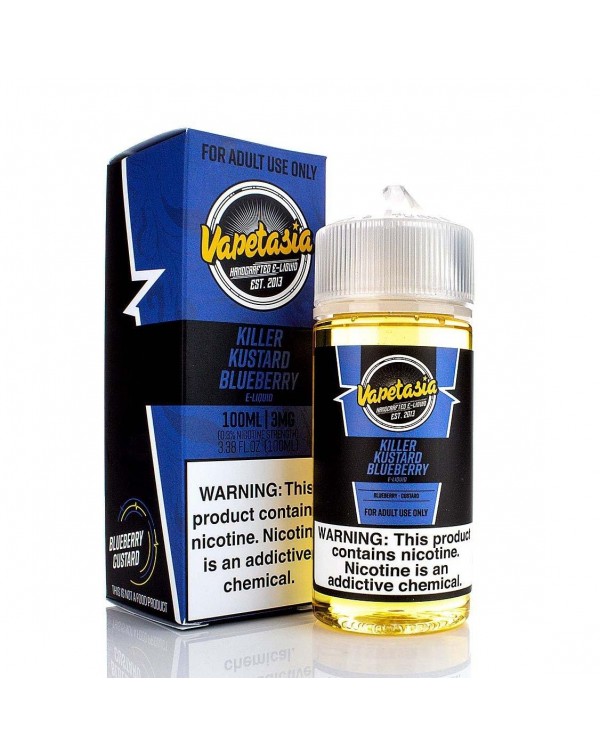 Killer Kustard Blueberry by Vapetasia 100ml