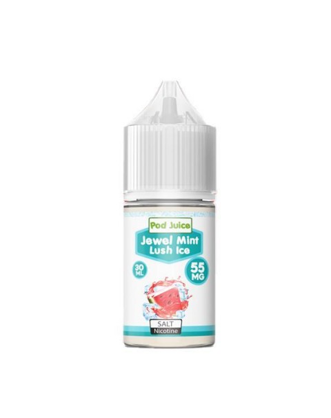 Jewel Mint Lush Ice Salt by POD JUICE E-Liquid 30ml