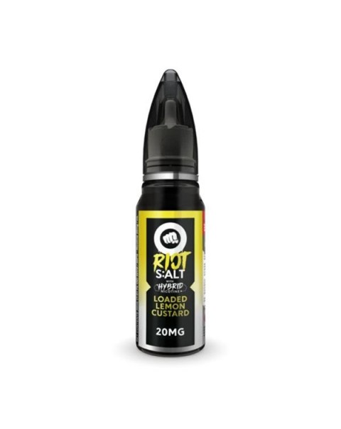 Loaded Lemon Custard Hybrid by Riot Squad Salt 30ml