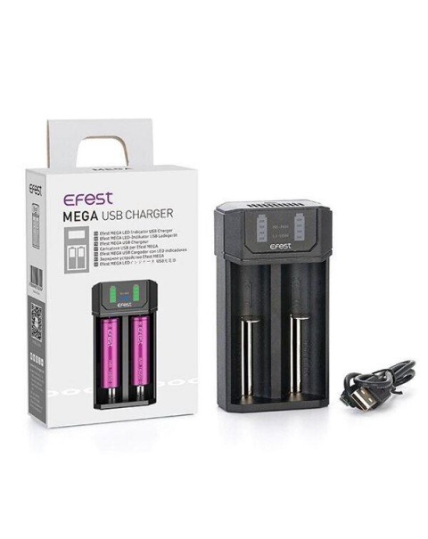 Efest Mega USB Charger (2-Bay)