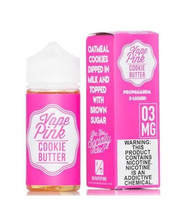 Cookie Butter by Vape Pink E-Liquid 100ml