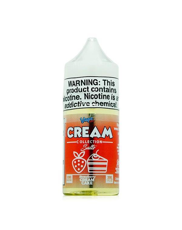 Strawberry Cream Cake by Vape 100 Cream Salt E-Liq...