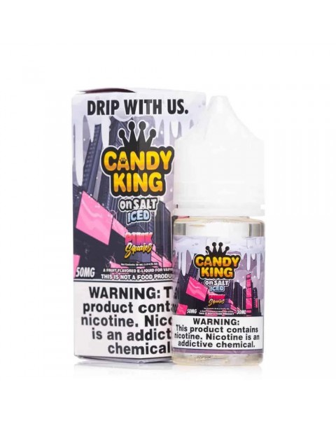 Pink Squares by Candy King On ICE Salt 30ml