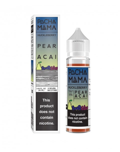 Huckleberry Pear Acai by Pachamama E-Liquid 60ml