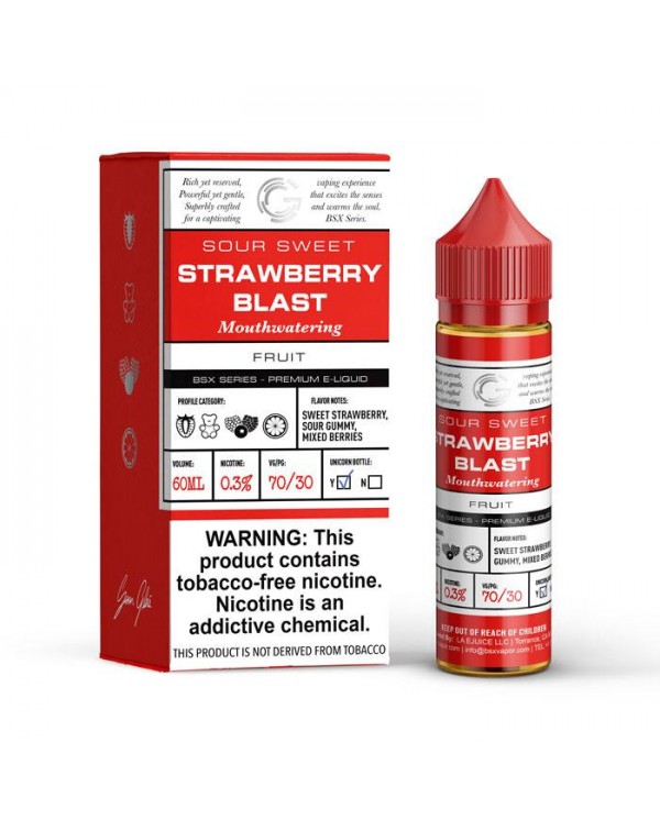 Strawberry Blast by Glas Basix Series 60ml