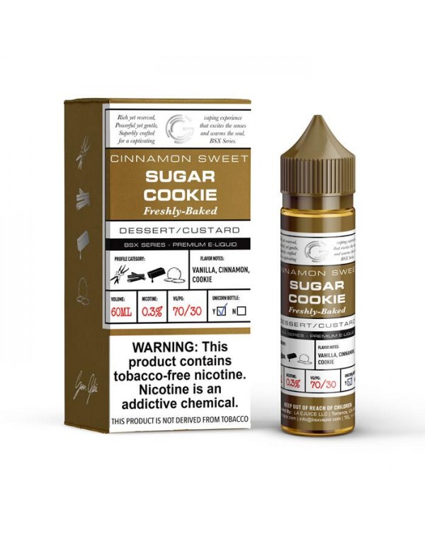 Sugar Cookie by Glas Basix Series 60ml