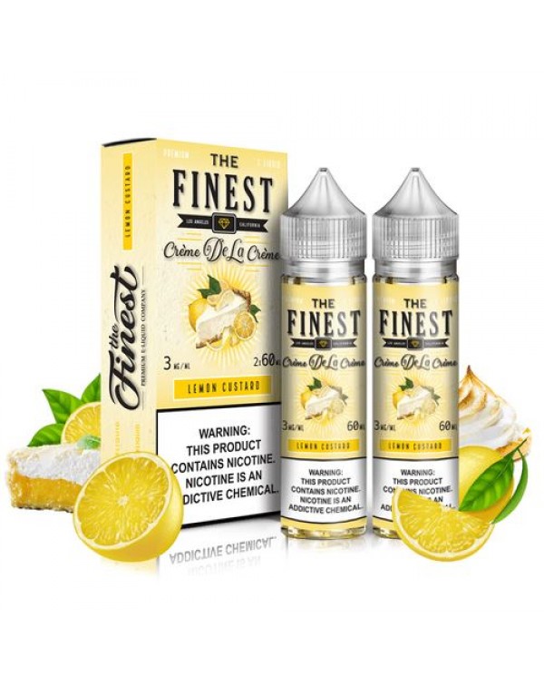 Lemon Custard by Finest Creme De La Creme 120ml