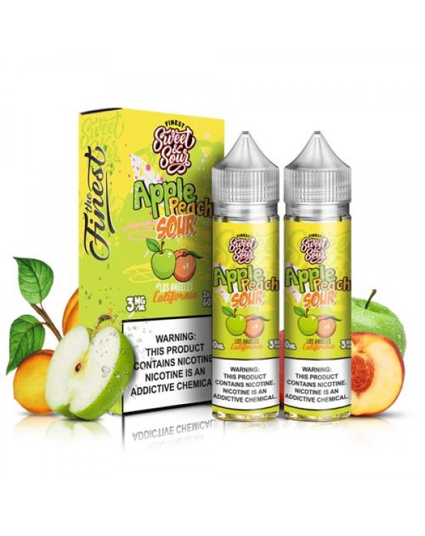 Apple Peach Sour by Finest Sweet & Sour 120ml