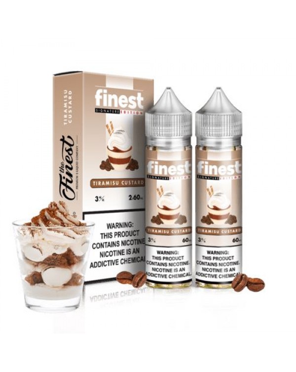 Tiramisu Custard by Finest Signature 120ML