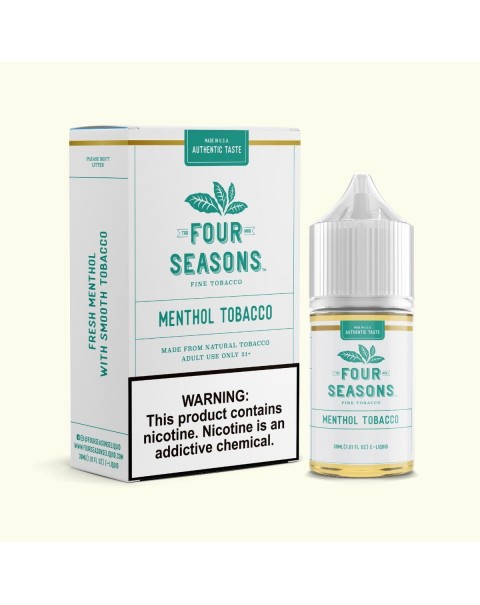 Menthol Tobacco by Four Seasons 30ML