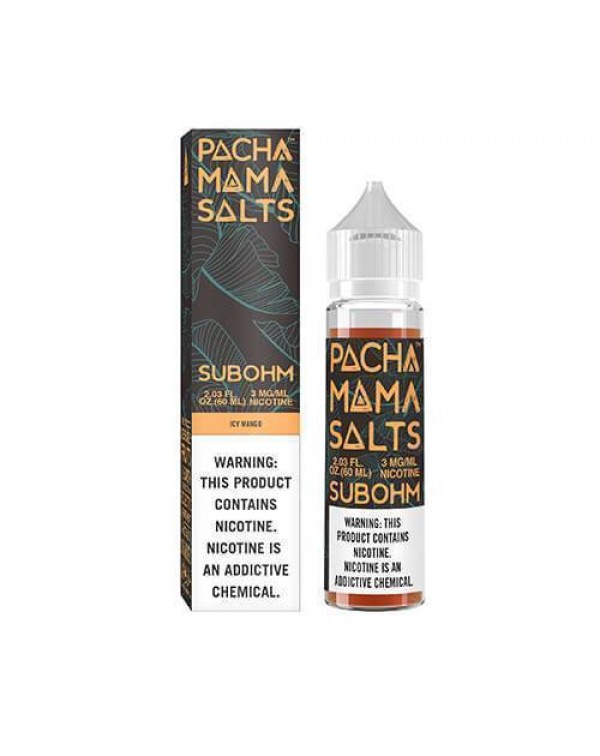 Icy Mango by PACHAMAMA Sub Ohm Salts 60ml