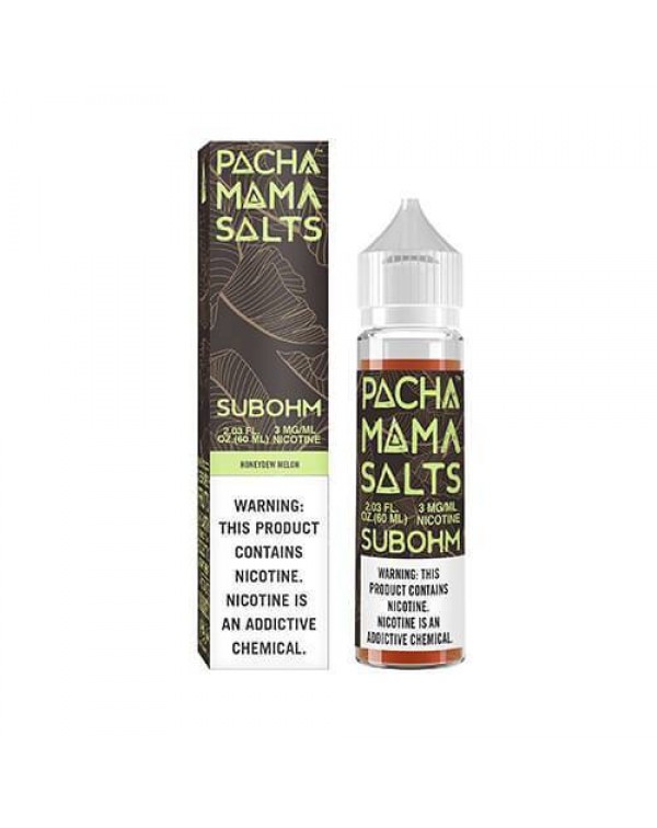 Honeydew Melon by PACHAMAMA Sub Ohm Salts 60ml