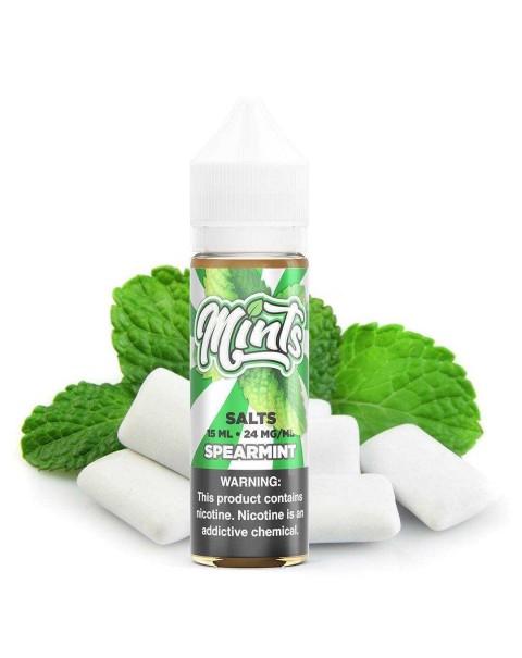 Spearmint by Mints SALTS E-Liquid 15ml