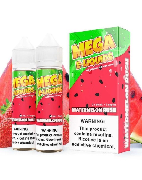 Watermelon Rush by MEGA SUB OHM SALT SERIES 2X 60ml