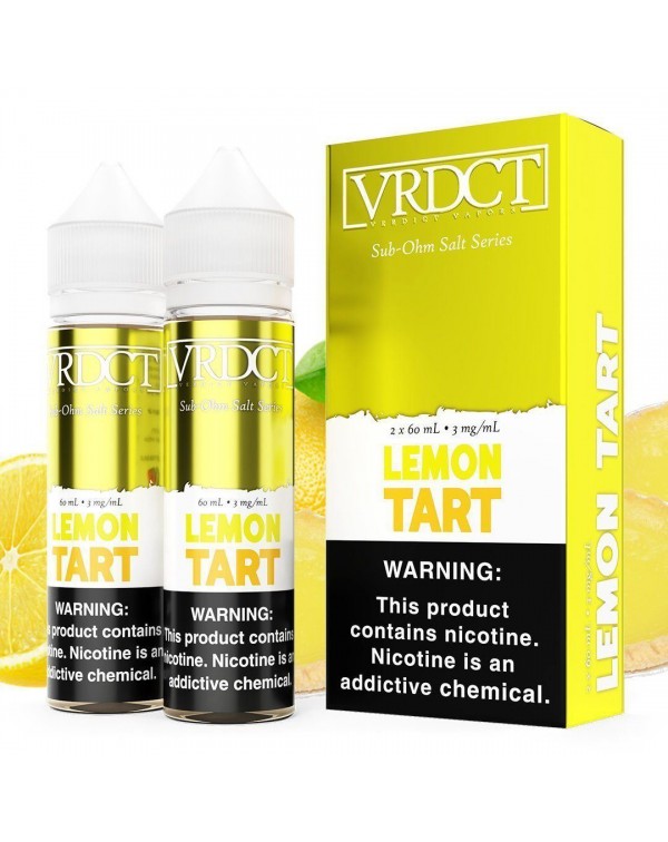 Lemon Tart by VERDICT SUB OHM SALT SERIES E-Liquid...