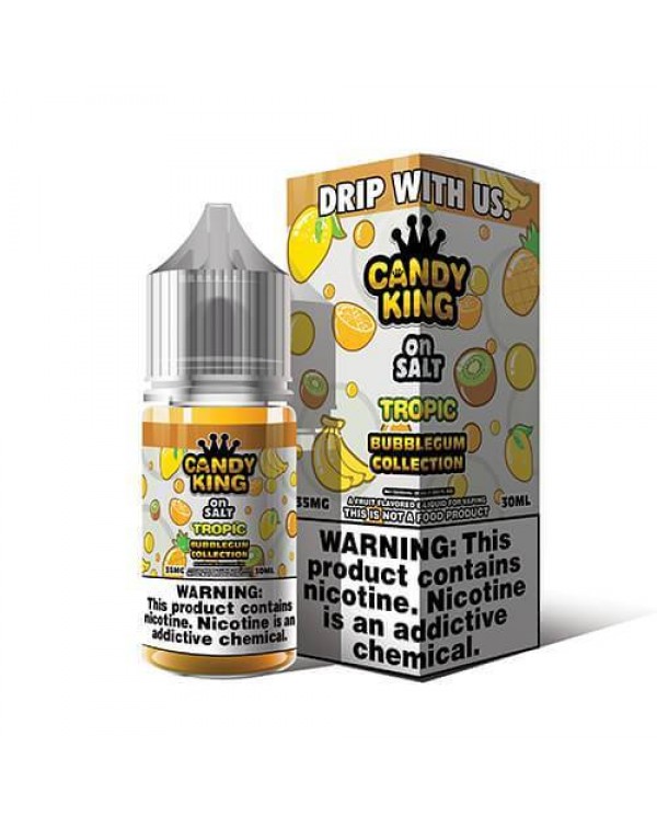 Tropic by Candy King Bubblegum On Salt 30ml