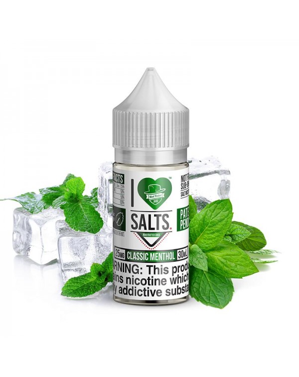 Classic Menthol Salt by Mad Hatter EJuice 30ml
