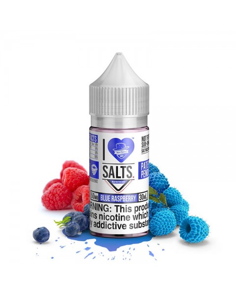 Blue Raspberry Salt by Mad Hatter EJuice 30ml