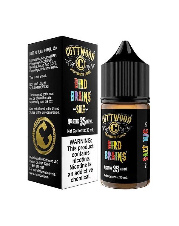 Bird Brains by Cuttwood Salt 30ml