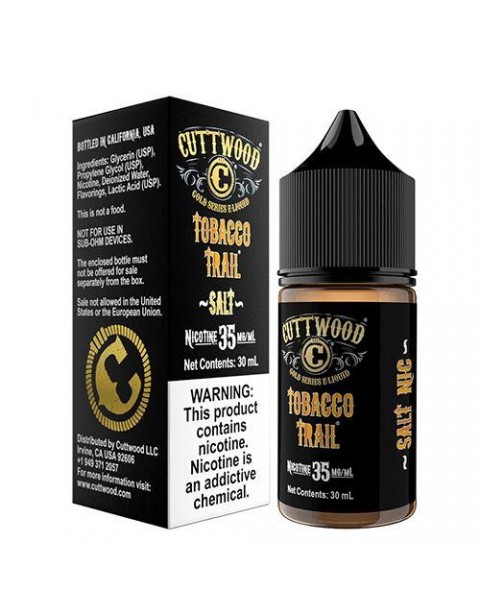 Tobacco Trail by Cuttwood Salt 30ml