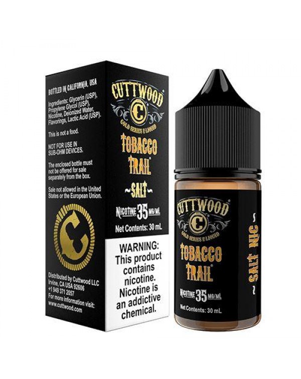 Tobacco Trail by Cuttwood Salt 30ml