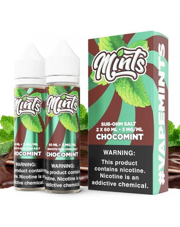 Chocomint by MINTS SUB OHM SALT SERIES E-Liquid 2X...