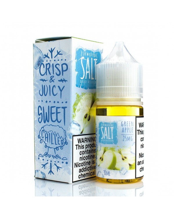 Green Apple Iced by Skwezed Salt 30ml.