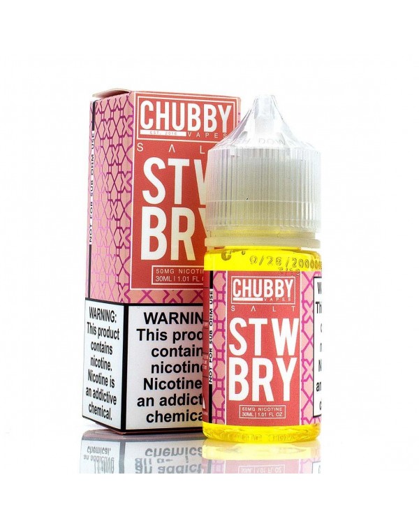 Strawberry Salt by Chubby Bubble Vapes Salts 30ml