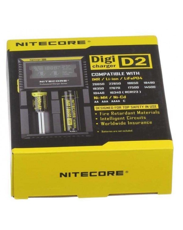 Nitecore Charger D2 LCD Digicharger